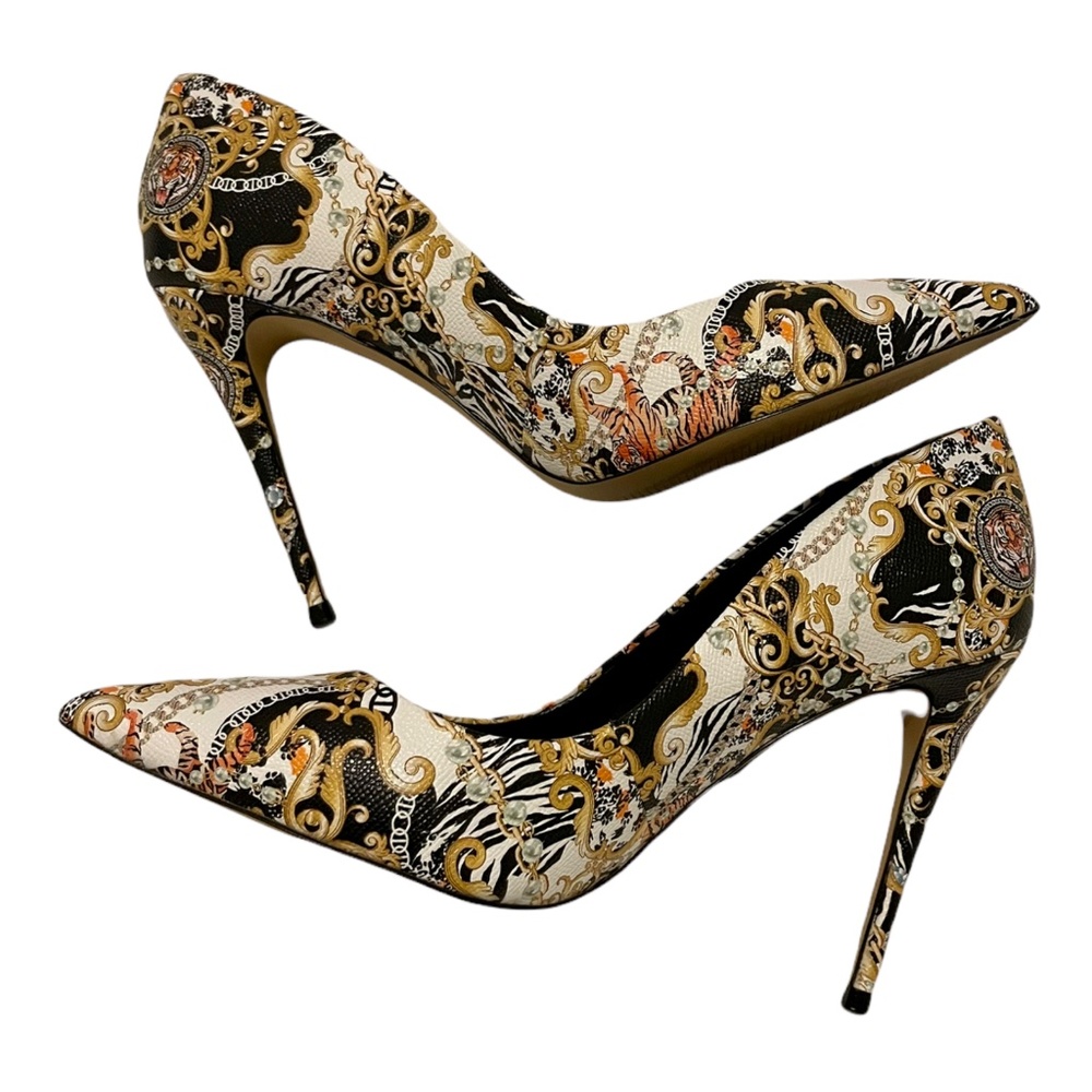 "Versace Look" Aldo STESSY High Heel Pump Shoes I Size 8 Stunning and Glamorous